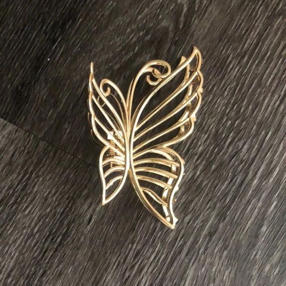 Accessories - Gold Butterfly Hair Clip